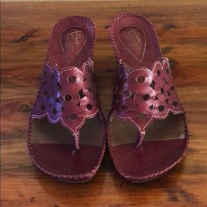 Clark’s wedge sandals